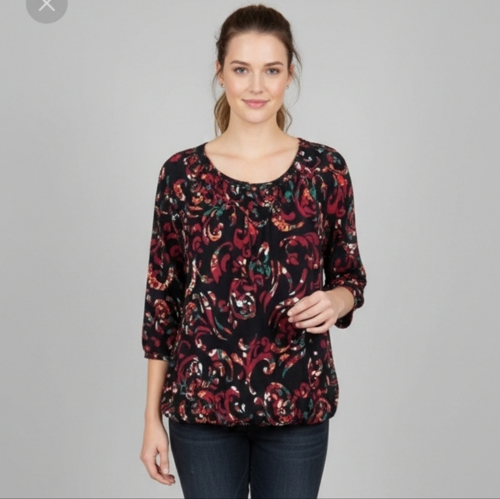 EST 1946 blouse free flowing Large